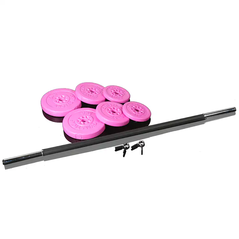 Skivstångsset Gymstick Pump Set